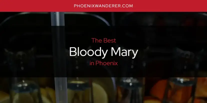 The Absolute Best Bloody Mary in Phoenix  [Updated 2024]