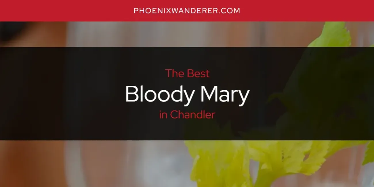 The Absolute Best Bloody Mary in Chandler  [Updated 2025]