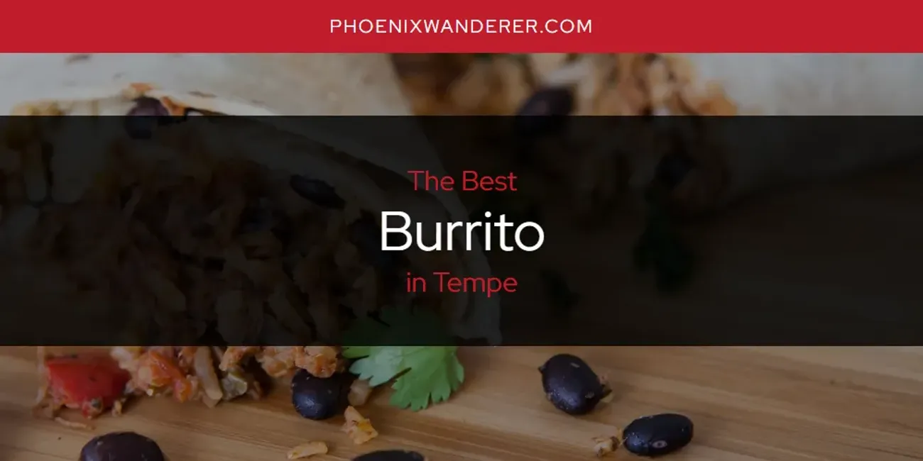 Tempe's Best Burrito [Updated 2025]