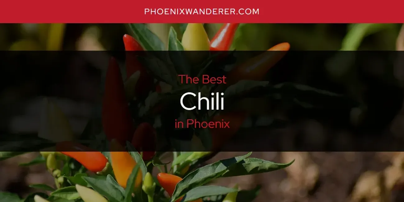 Phoenix's Best Chili [Updated 2025]