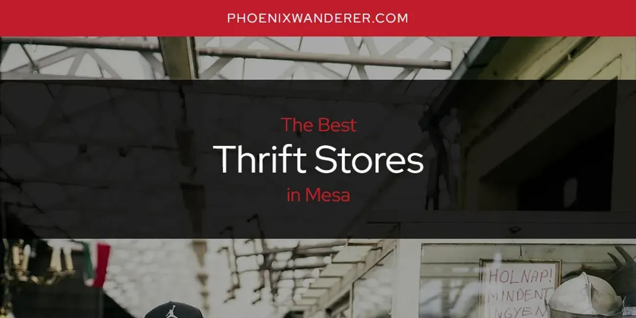 Mesa's Best Thrift Stores [Updated 2025]